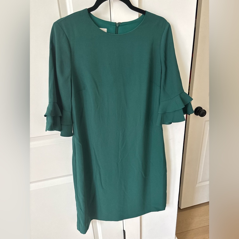 HOBBS LONDON Green Sheath Dress